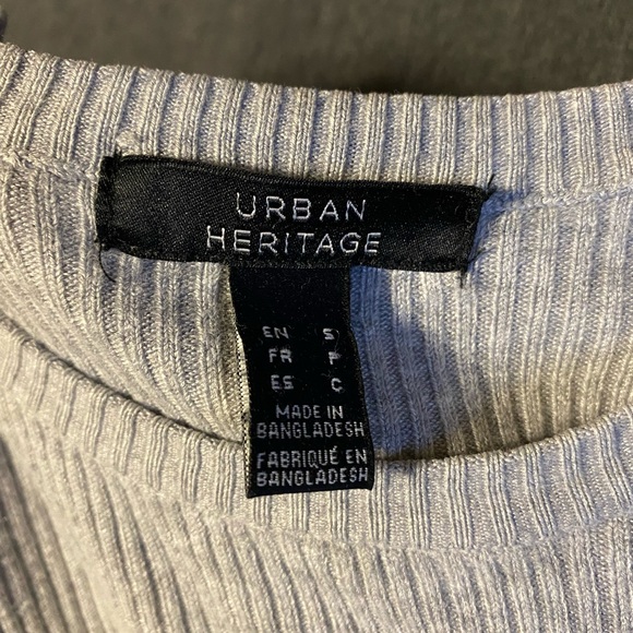 Grey Fitted Crew Neck - Picture 5 of 5